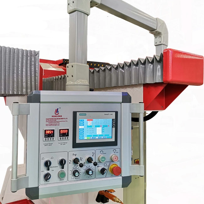 Full Automatic Bridge Stone Cutting Machine with Functions of Chamfering Cutting and Cross Cutting Hlsq-450