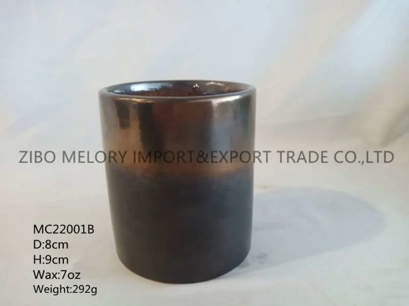 Aromatherapy Ceramic Cups/Colored Wax Cups/Electroplated Candle Cups