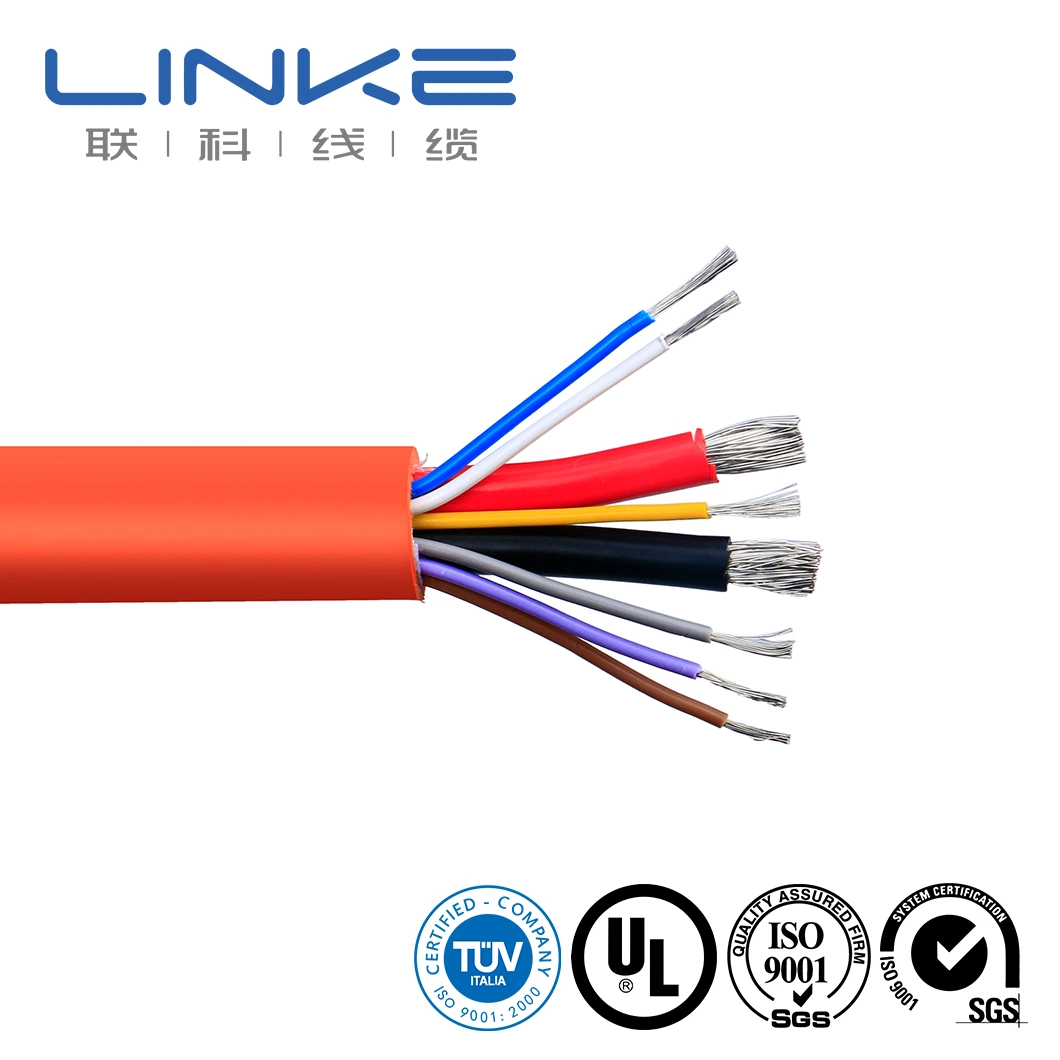 Produção direta de fábrica Personalize retardadores de chamas isolados com XLPE de alta tensão Cabo elétrico de cobre do carregador de alimentação elétrica de EV multiaxial Cabo de alta tensão (HV