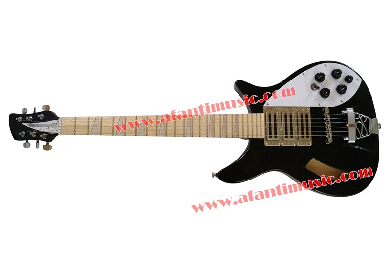 Скрытые полости кузова Maple Fretboard Afanti Рик стиле электрическая гитара