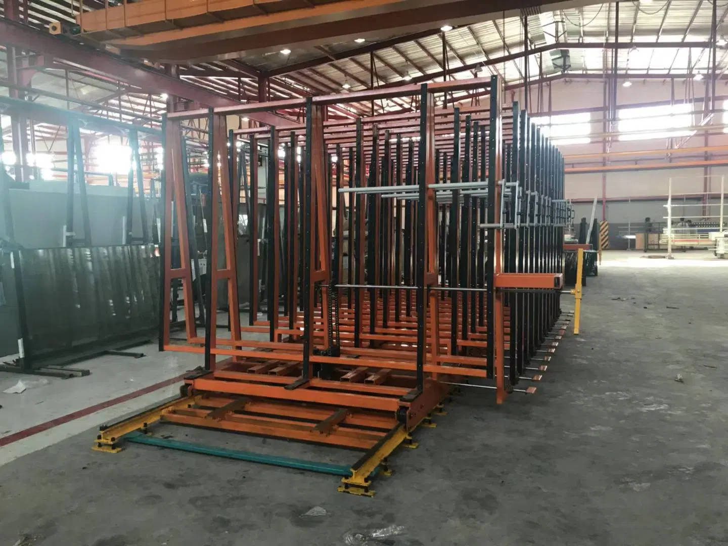 Hot Sell Chinese Factory Glass Storage Rack System Glass Frame System for Glass Sheets Storage