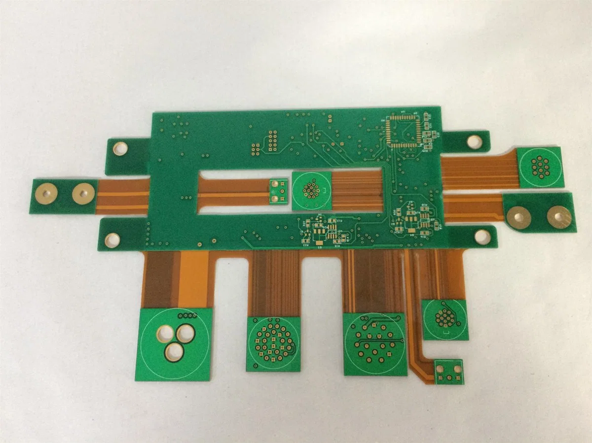 Легкий и тонкий Rigid-Flex PCB FPCB печатной плате печатной платы