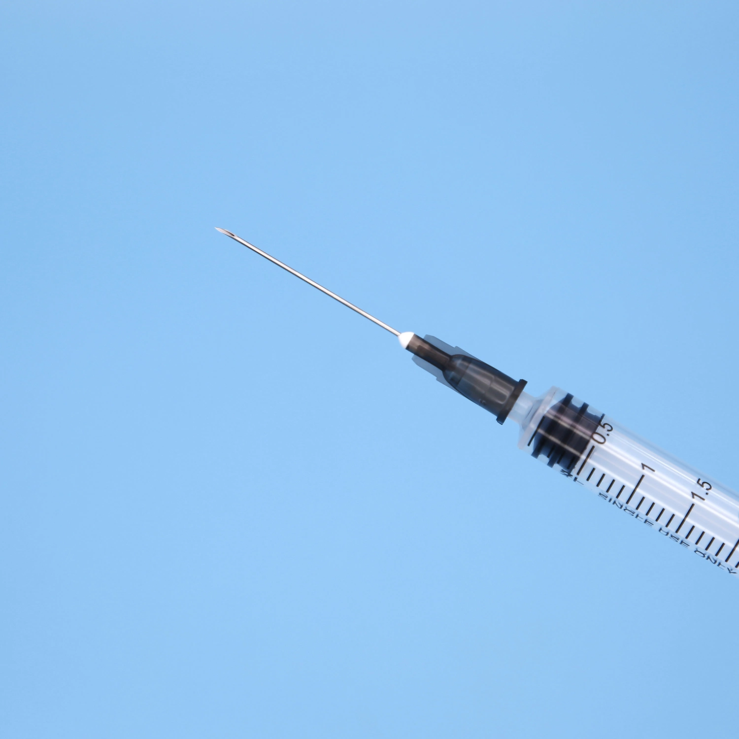 Disposable Safety Insulin Syringe with Needle