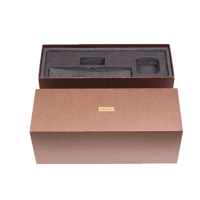 China Wholesale/Supplier Custom Brown Special Paper Gift Box for Smart Home Products Packaging with EVA Liner (luxury cardboard material)