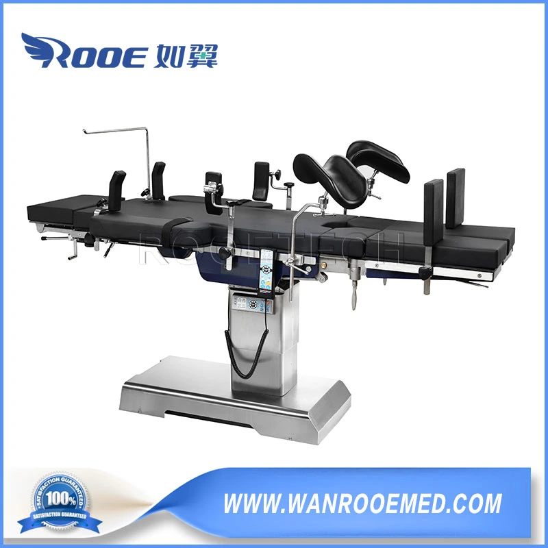 Medical 300kgs Loading Double Control System Electro-Hydraulic Operating Table with Translation