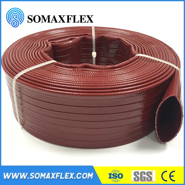 High quality/High cost performance  Lay Flat Water Hose Agriculture Drainage Irrigation PVC Layflat Hose