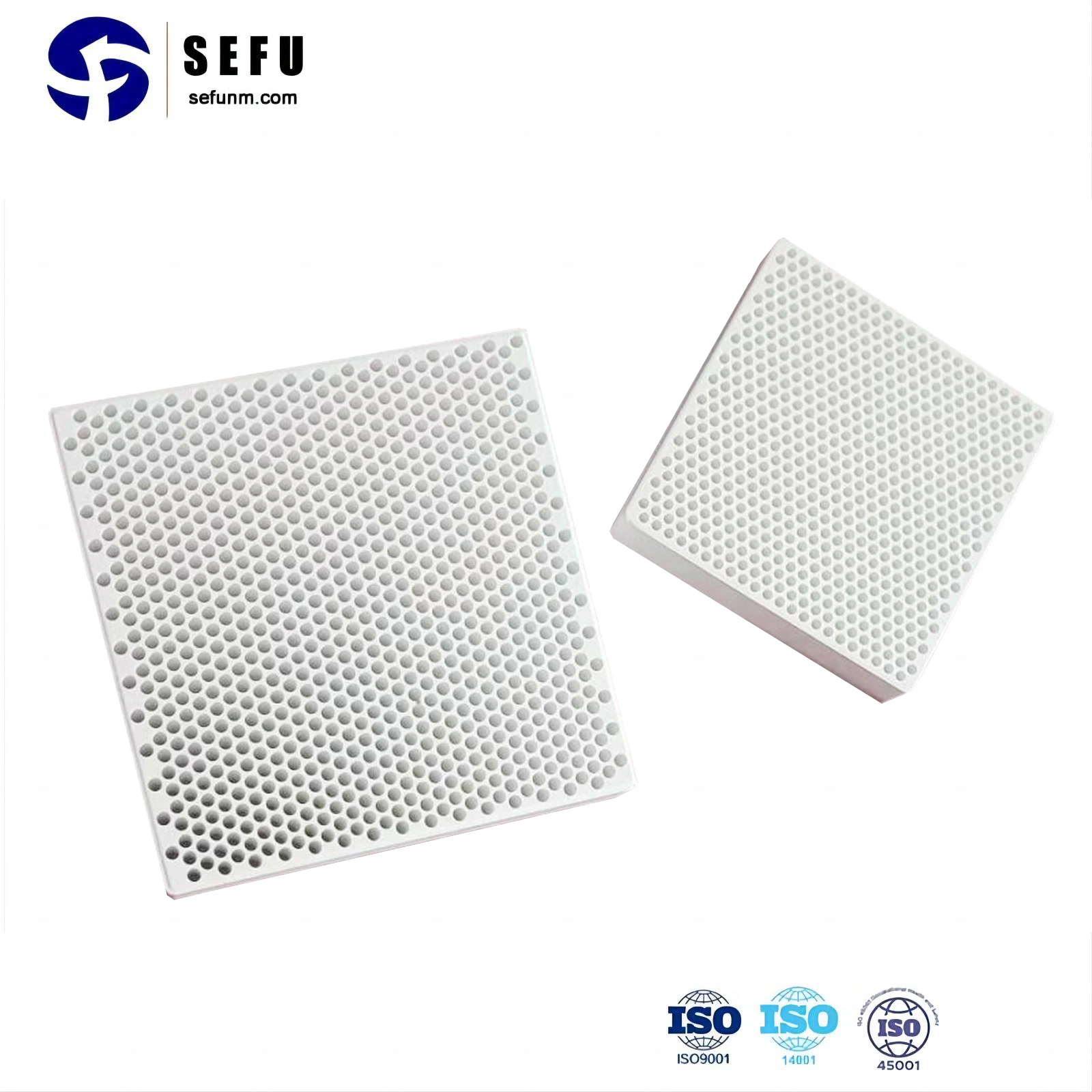 Molten Iron Cordierite Refractory Filtration Plate Honeycomb Ceramic Filters for Metal Foundry