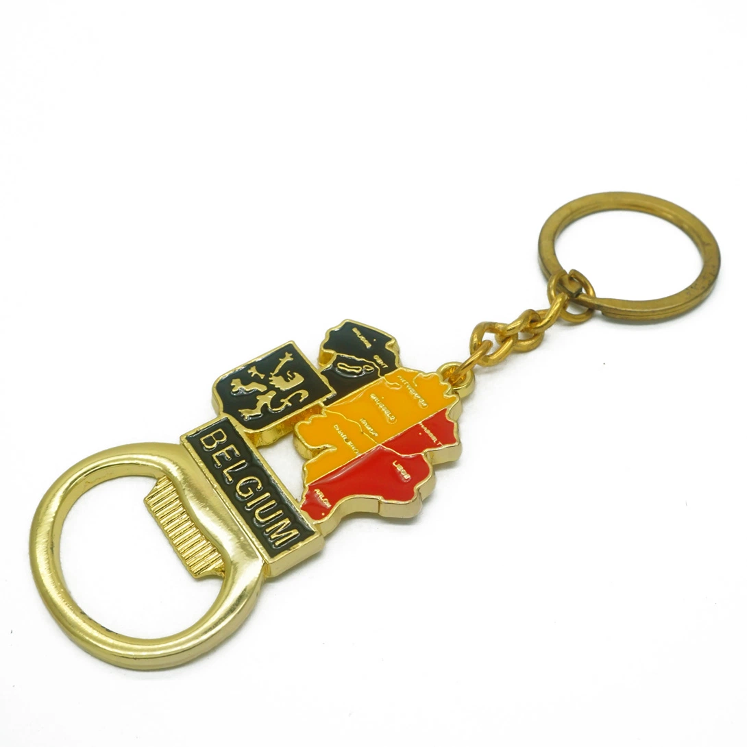 Promotional Door Gift Enamel Personalized Adult Souvenirs Metal Keychains with Custom Logo