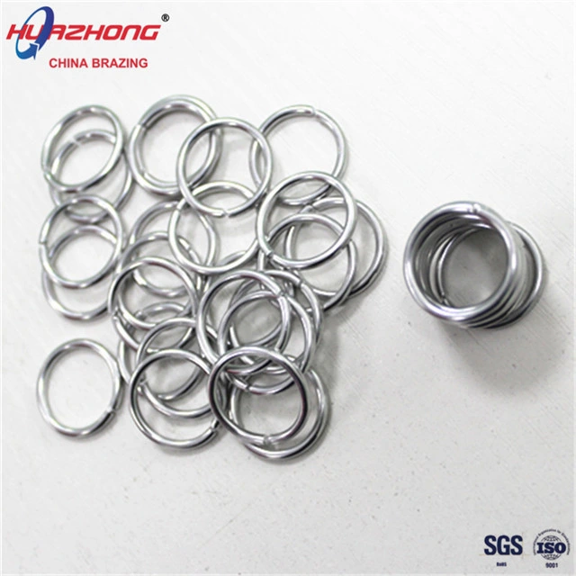 Cobre soldadura fuerte aluminio relleno Metal Flux polvo Cored Wire Rings