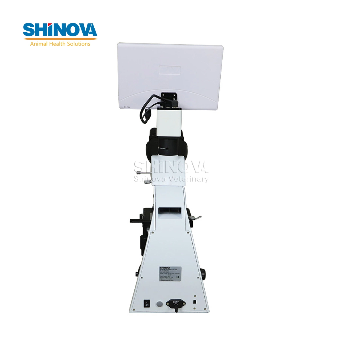 Shinova Good Quality High-Definition 5MP LCD Digital Veterinary Biological Microscope (DM-500L) with 11.6 Inch LCD Sceen