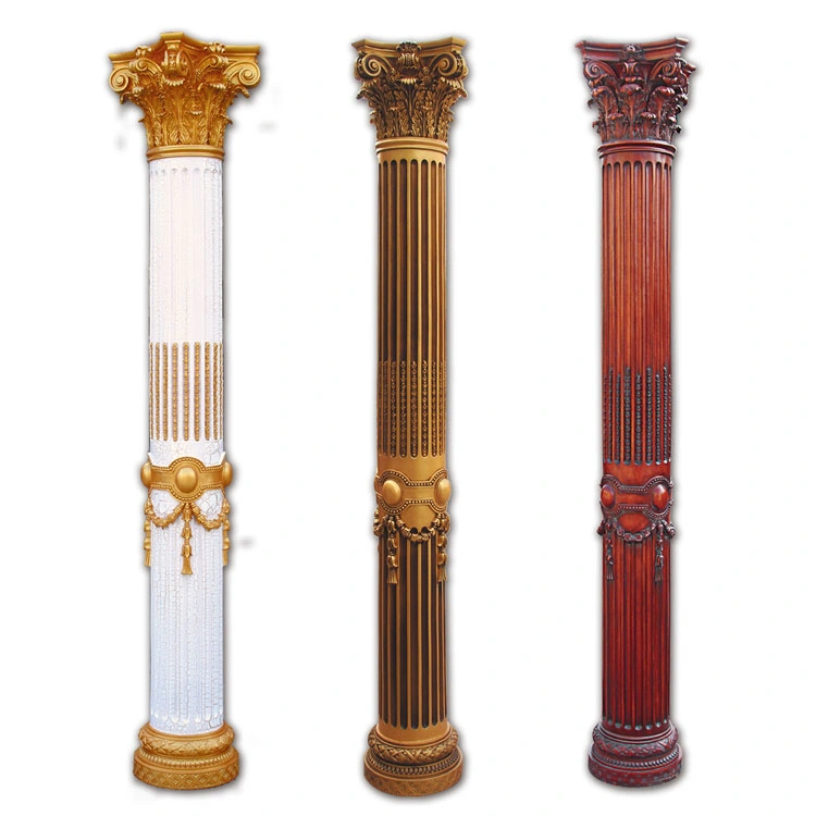 Los diseños de los pilares de la casa de la columna romana para la decoración del hogar