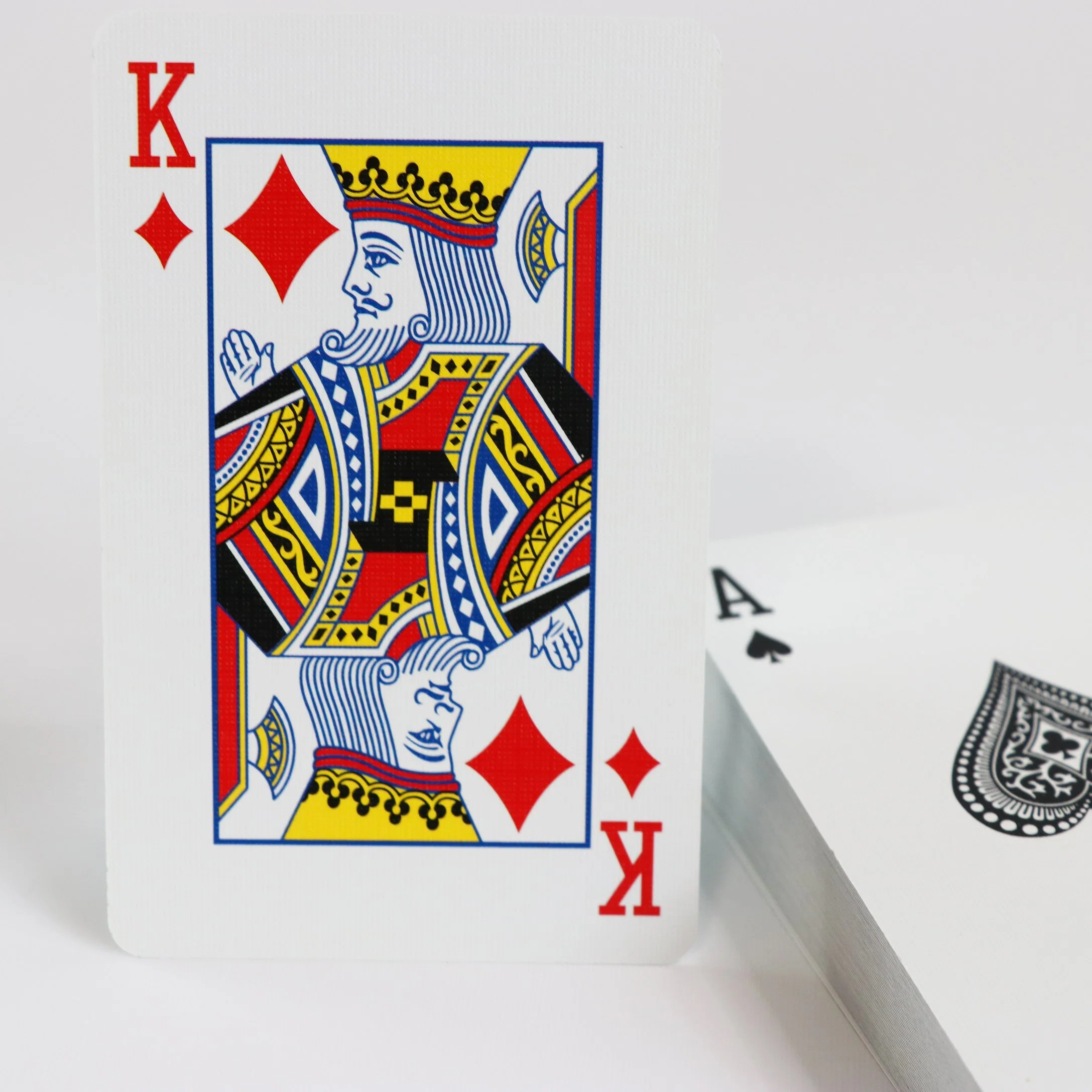 Promotion des entreprises d'usine d'impression de Poker jouant aux cartes personnalisées