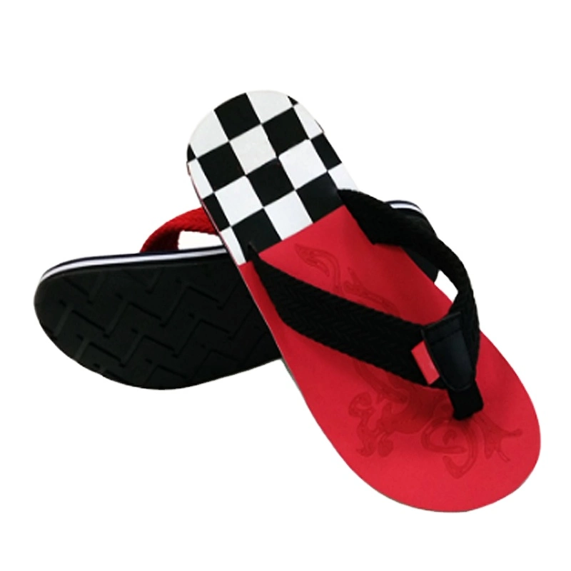 Men Chappal Design Non-Slip Slippers Thongs Flip Flops Male Bedroom Shower Slippers Beach Walking Sandals for Boys EVA Footwear