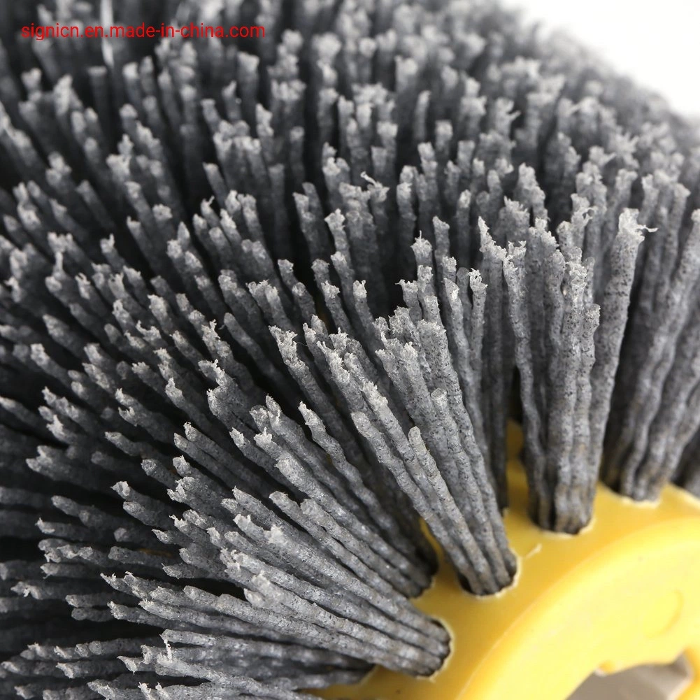 Abrasive Wire Drum Wheel Brush Brunishing Polishing Wheel for Wooden Furniture Burnishing Polishing Striping Drawing