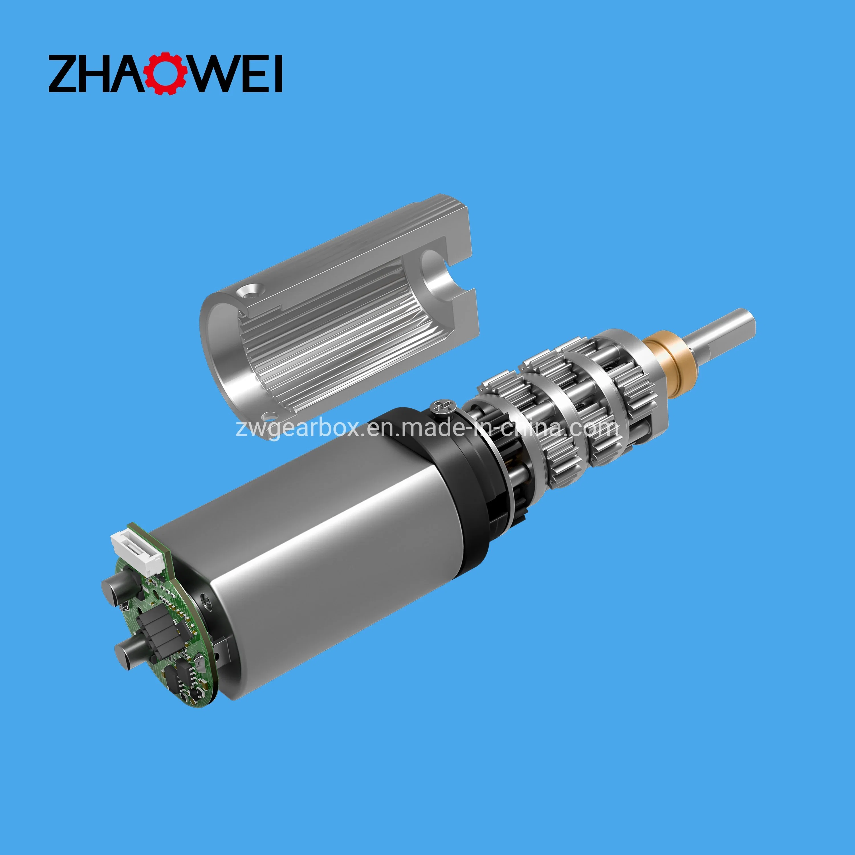 10mm 3V High Precision CCTV Camera Geared Motor with Gearbox