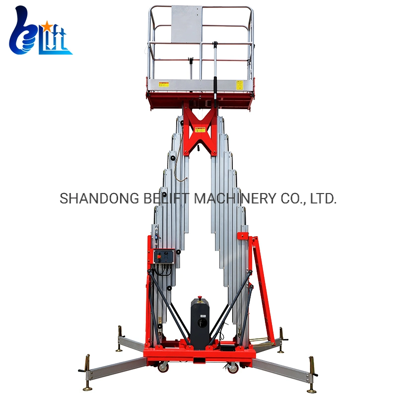 Hydraulic Lift Aerial Work Platform Window Cleaning Equipment