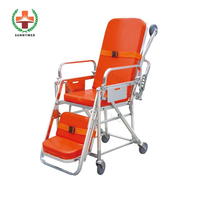 Sy-K012-4 Patient Transport Ambulance Emergency Stretcher Stretcher Chair