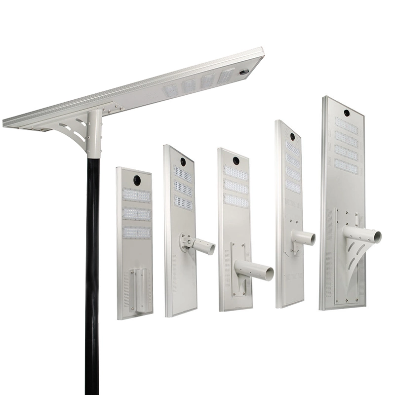 سطوع عالٍ All in One Solar Street Light with Solar اللوحات