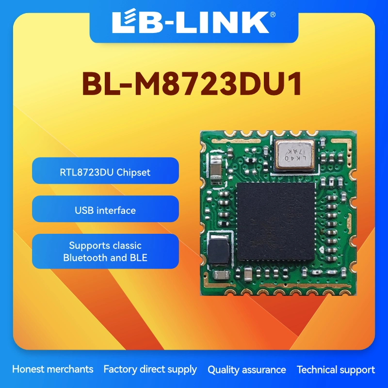 وحدة USB مجمعة LB Link BL-M8723DU1 1T1R 802.11b/g/n WiFi4 + B4.2 مع CE