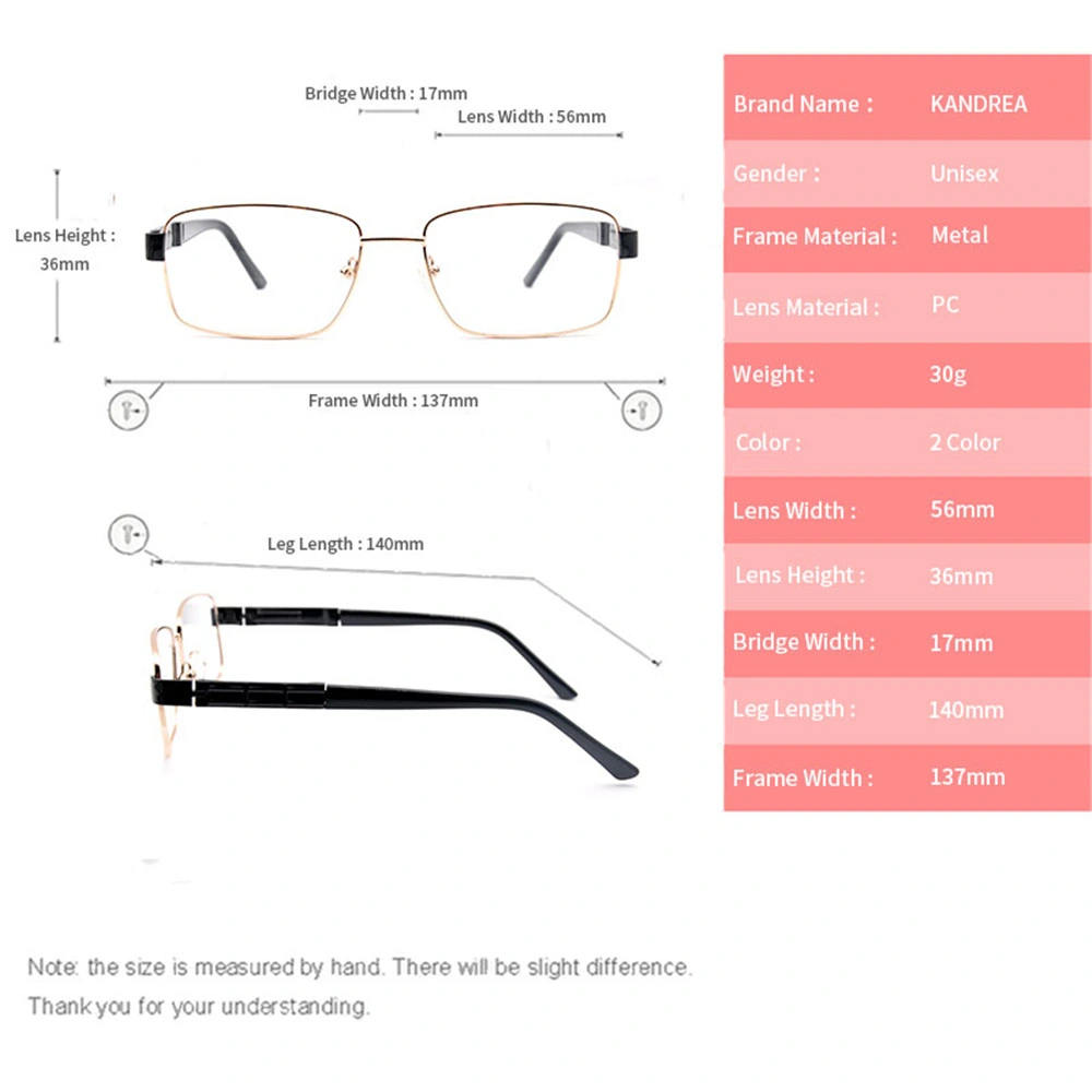 Werbeartikel CE Klassische Männer Brillen Rahmen Lesebrille Rahmen