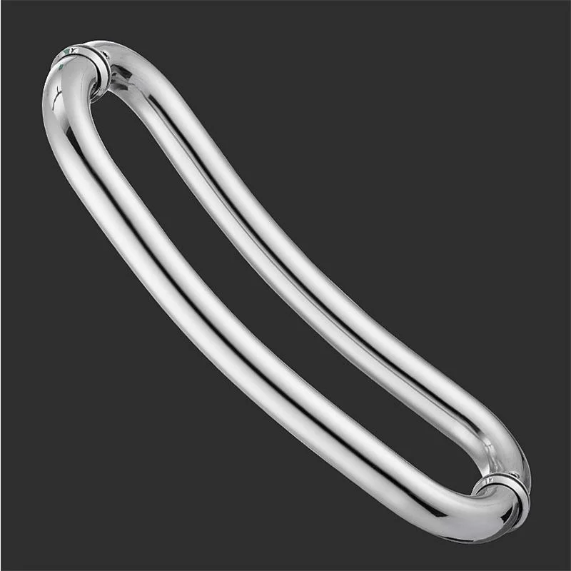 Round Shape Bar Stainless Steel Modern Door Handle