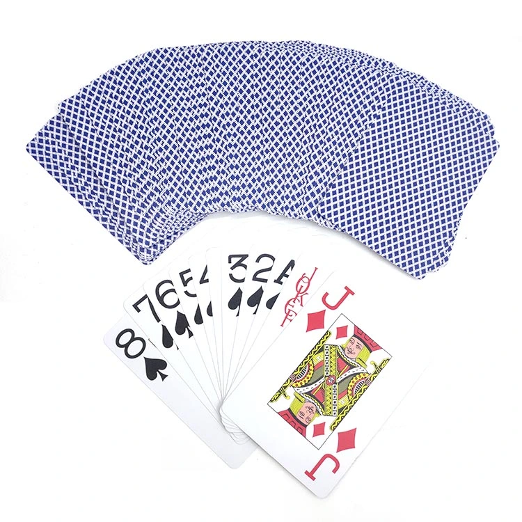 Commerce de gros en stock de cartes à jouer 100 % Nouveau plastique PVC imperméable au Poker