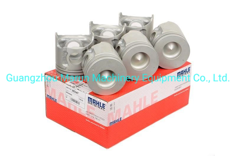 Excavator Parts 6D34 6D34t Me220454 Me088990 Me996442 Mahle Piston for Kobelco Engine