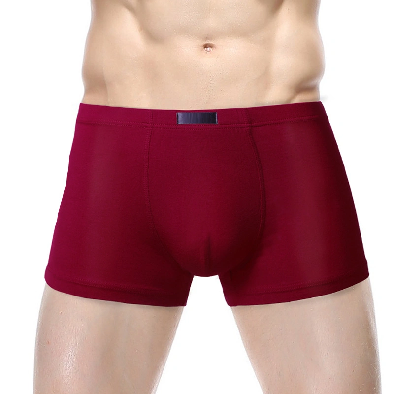 New Solid Color Men's Modal Breathable Soft Casual Underwear