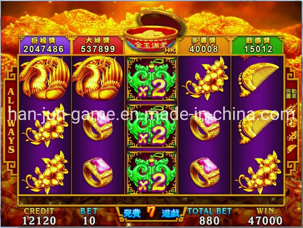 Amerika Beliebte Igs Jinyumantang Arcade Video Slot Spiel Maschine