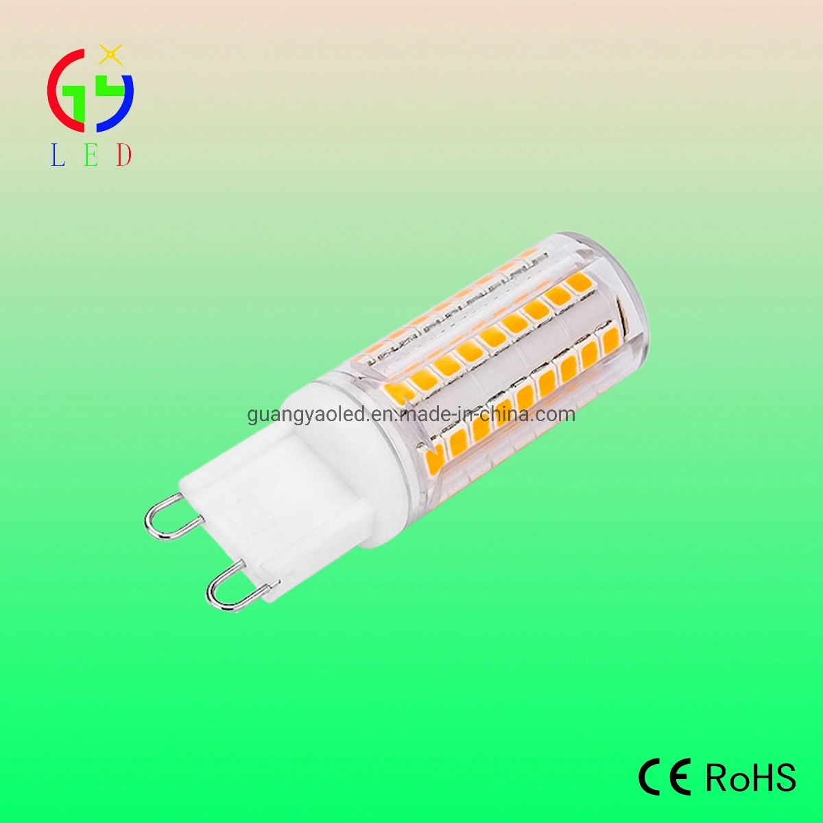 LED de alto brillo 58G9 Bombillas LED SMD 2835, G9 3W lámparas de cristal, LED G9 de 2 patillas enchufe para dormitorio Bombillas