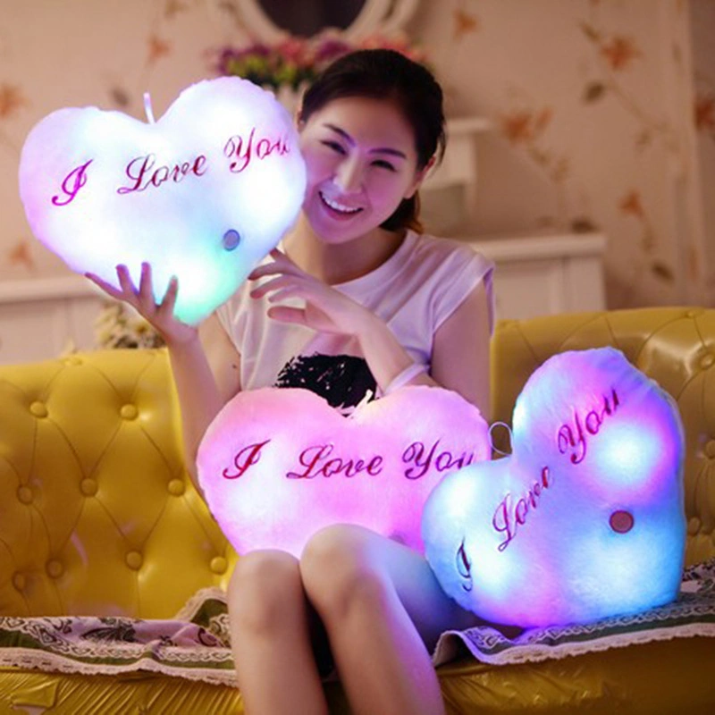 LED Plush Pillow Hot Colorful Stars Kids Toys Christmas Gift Birthday Gift