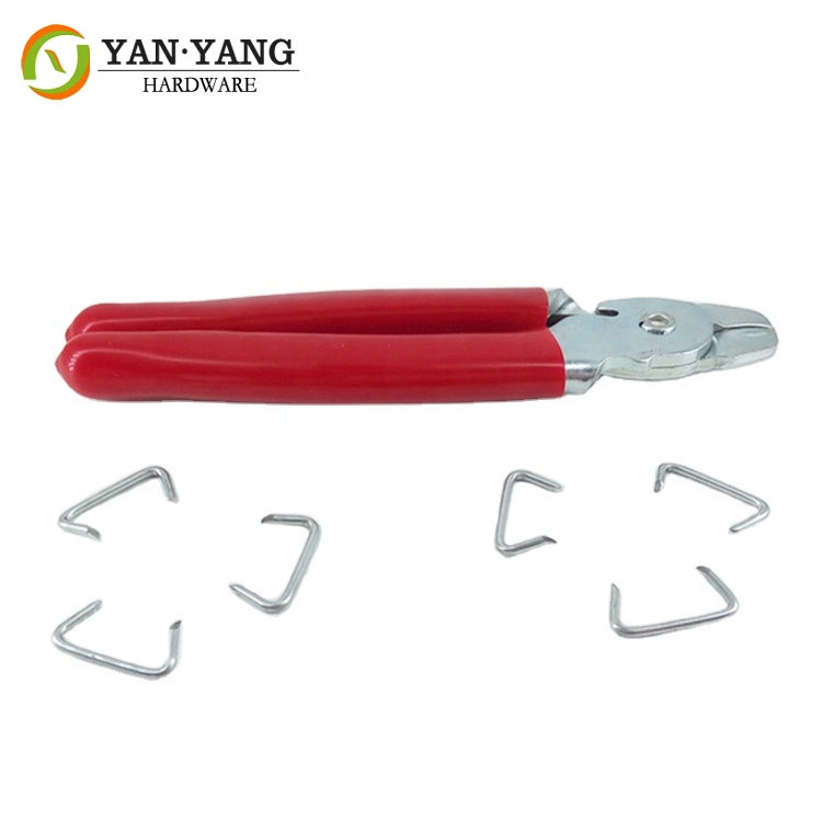 Furniture Hardware Straight Head Metal Manual Hog Ring Pliers