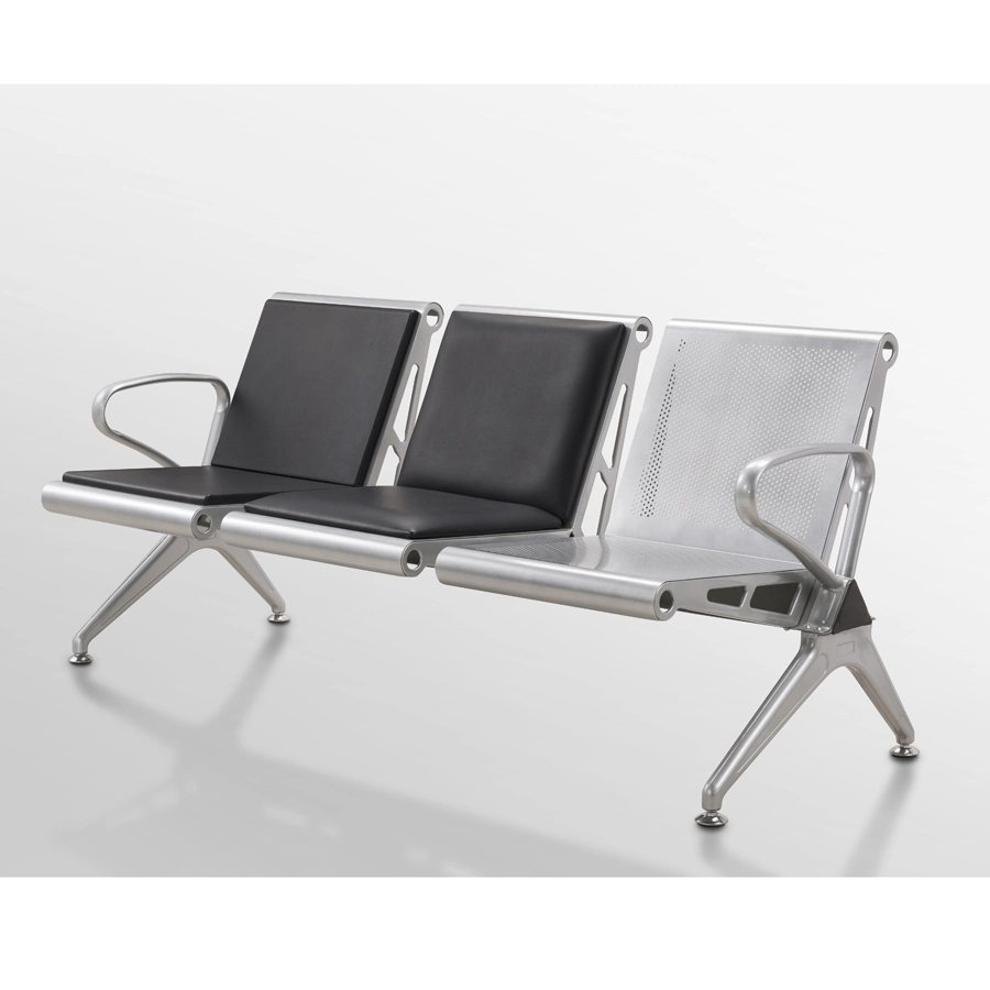 Cheap Metal Waiting Room Chairs Airport Chairs with Cushion