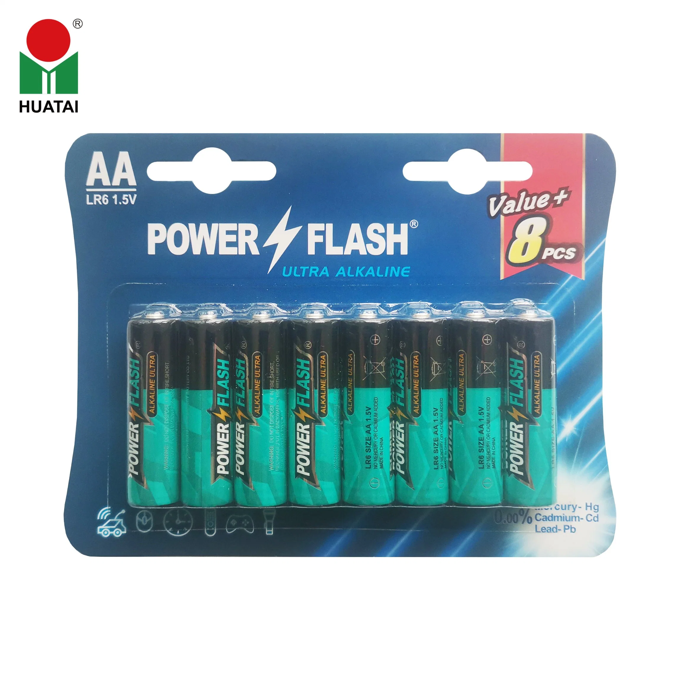 Ultra Alkaline Battery Lr6-8b AA Am3 Blister