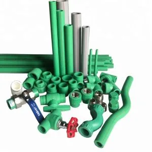 High quality/High cost performance Plastic PPR Underground Drinking Water Pipe PPR Plumbing Pipe Green and Wihte PPR Pipe