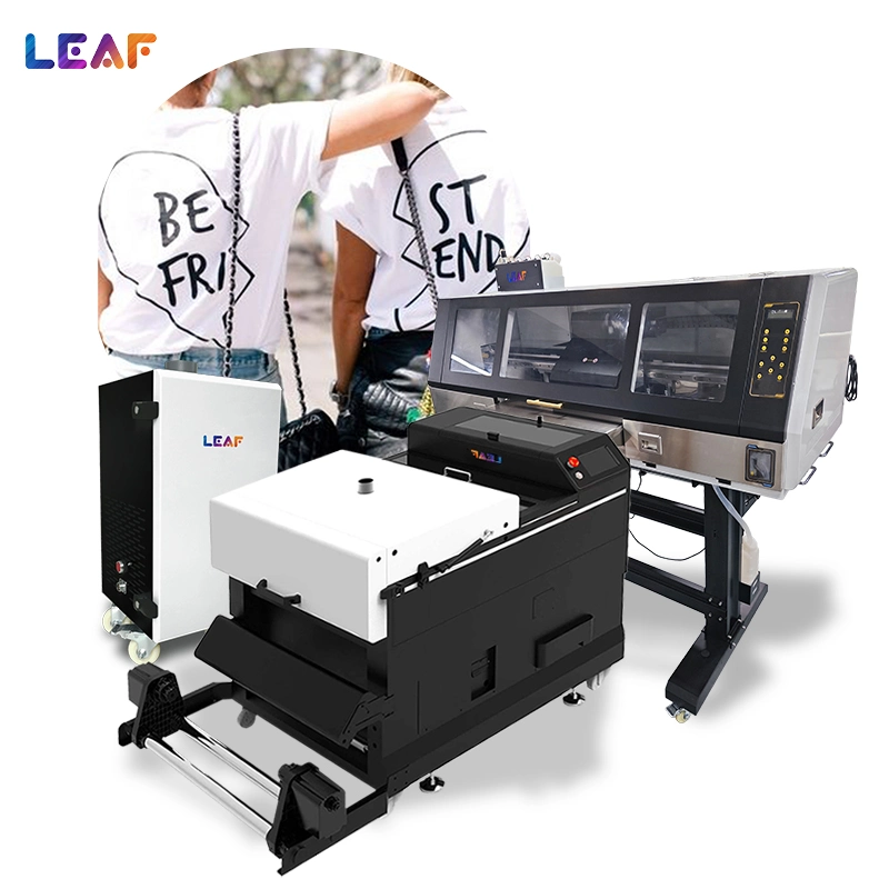 Leaf I3200 Double Heads Dtf Printer T Shirt Textile Fabric Digital Heat Pet Film Dtf Printer