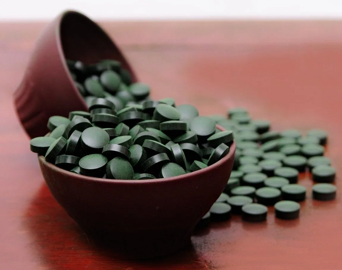 Spirulina 65% de proteína de alta calidad