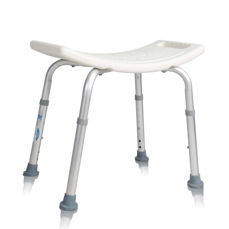 Home Furniture Aluminum Adjustable Bath Chair Stool Shower Bench Shower Seat for Elderly and Disabled Shower Chair