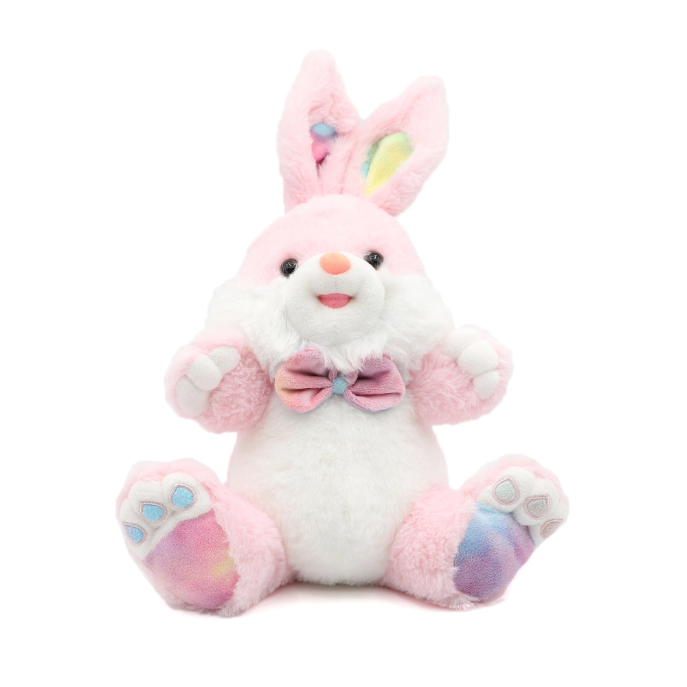 2023 Rabbit Year Mascot Rabbit Toy Plush Animal Cute Doll New Year Kid Gift Red Rabbit