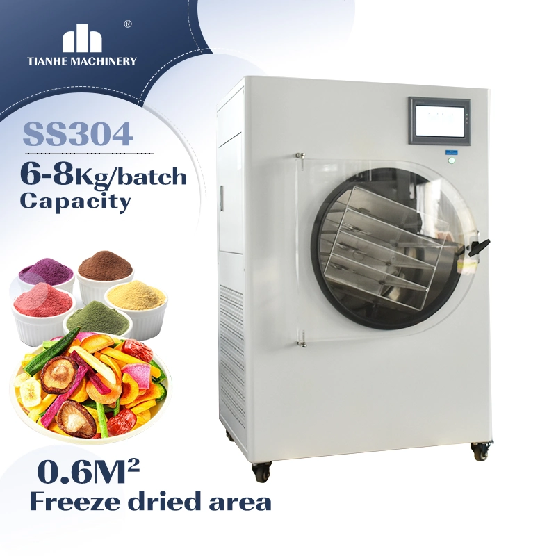 Tianhe Home Use Fruit Food Vegetable Meat Automatic Freeze Dryer Food Drying Machine