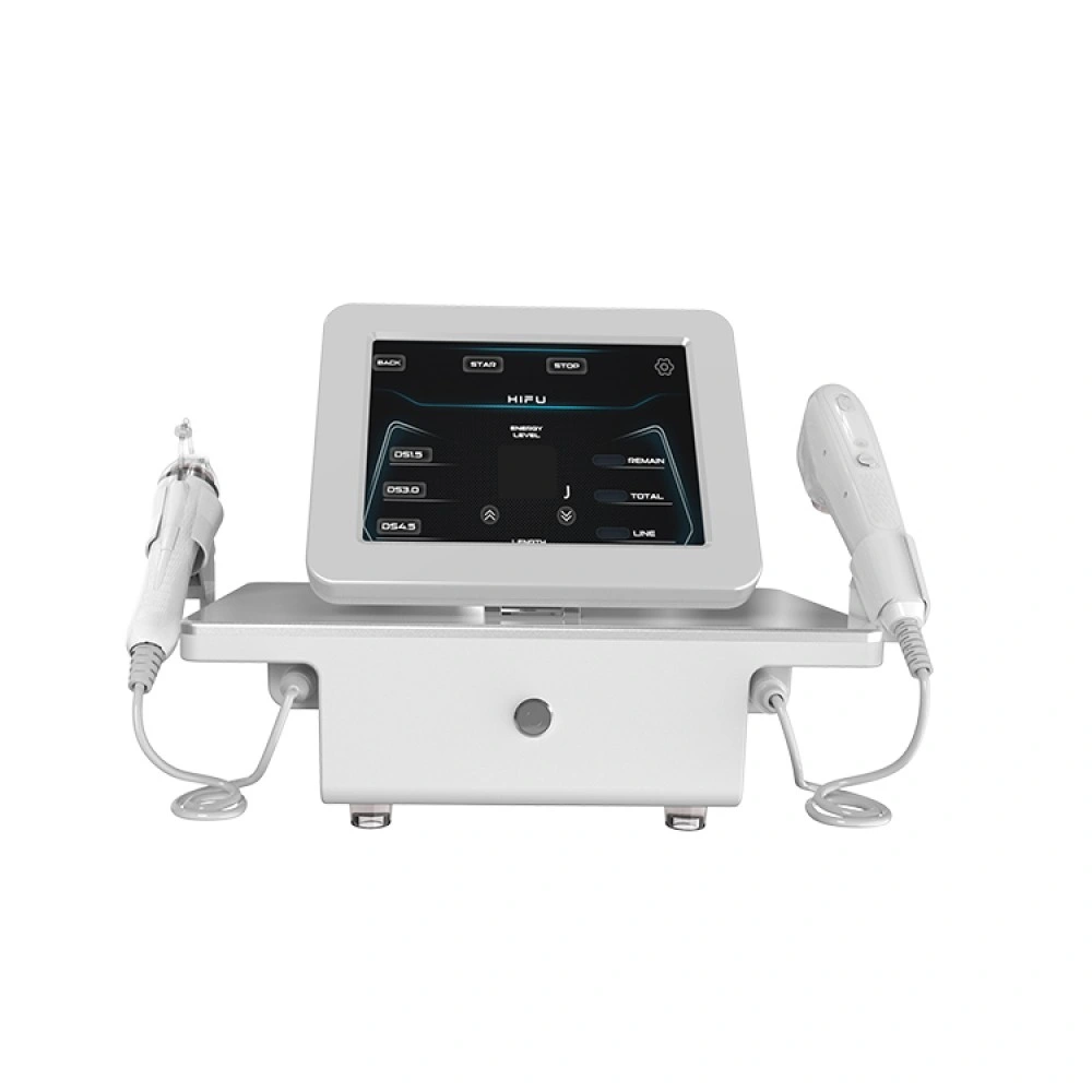 7D 20000 طلقة كوريا هيفو يواجه ارتفاع السعر مع 12 الخطوط Vmax Liposonix Fractional RF Beauty Machine