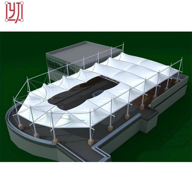 Membrane Tension Shade Structure Tent for Tennis Sport Court