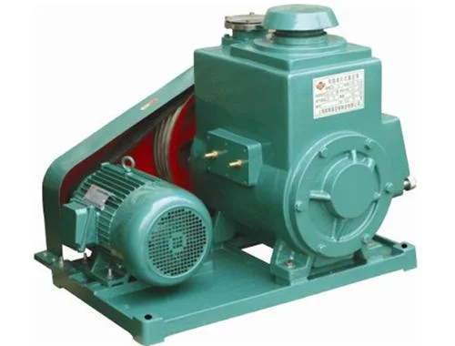 Double Stage 2X-4, 2X-8, 2X-15, 2X-30, 2X-70 Sliding Vane Rotary Vacuum Pump