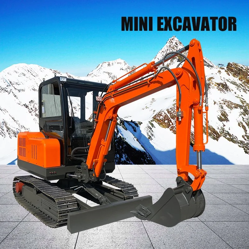 Mini Excavator Cost Compact Excavator for Sale Excavator Fast Delivery Electric Micro Mini Grave Digger Mini Excavator 1 Ton 2 Ton 3 Ton Super Micro Digger