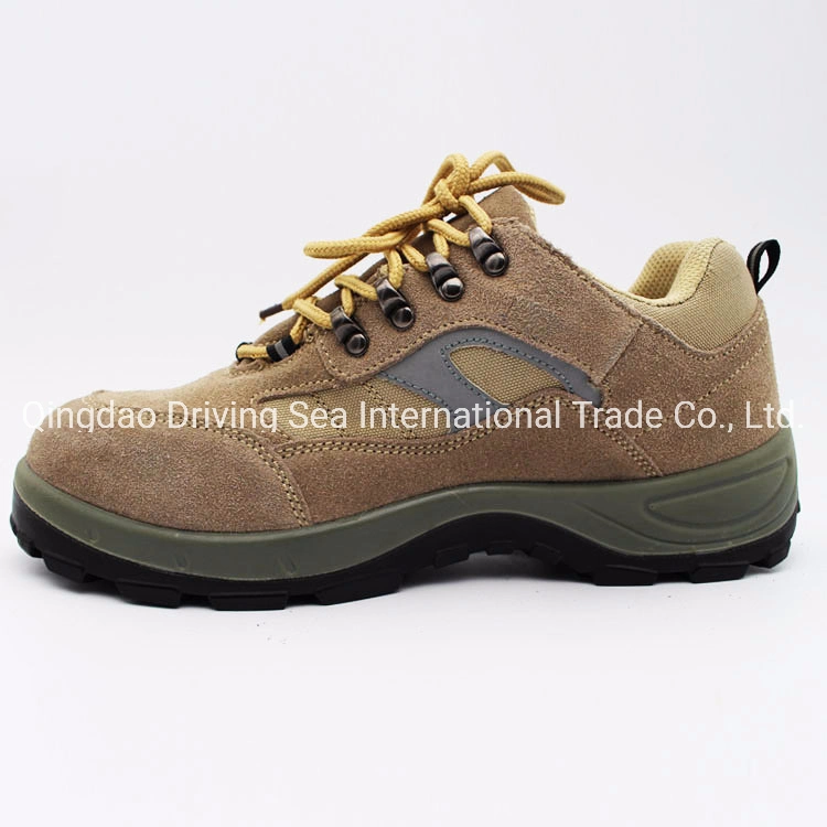 Suede Leather Steel Toe Plate Men's Work Safety Work Shoes