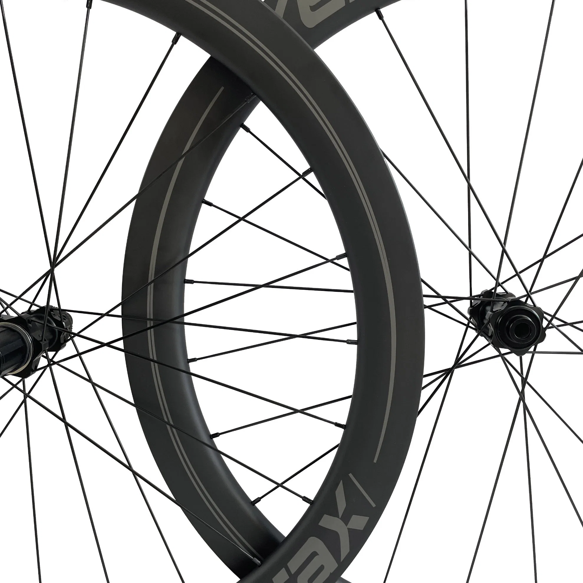 Carbon Clincher Laufradsatz 700c Rennrad-Räder 50mm Felgenbremse Carbon-Radsatz 24 Löcher