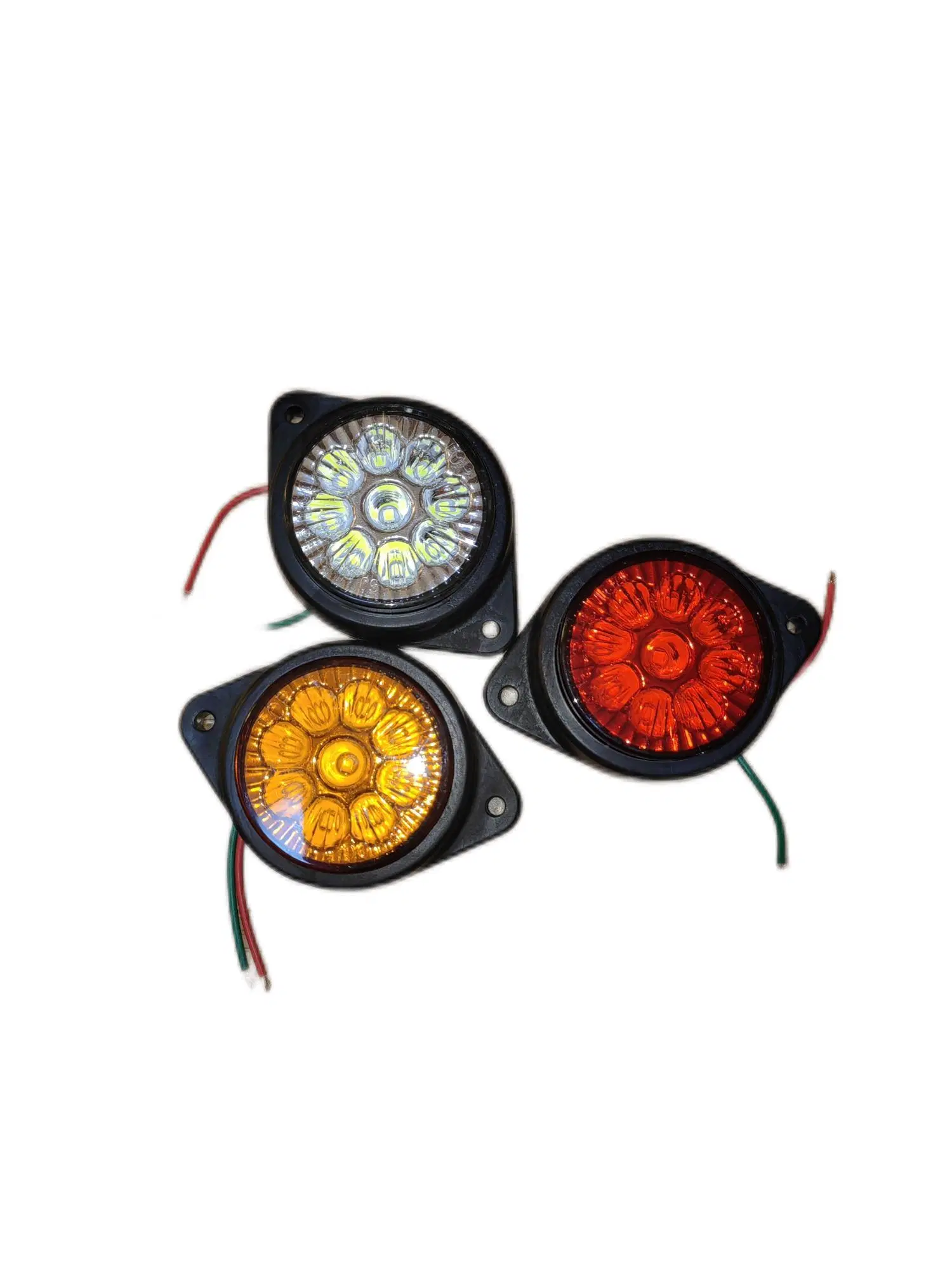 9LED Luz lateral para camiones y coches con 5 colores