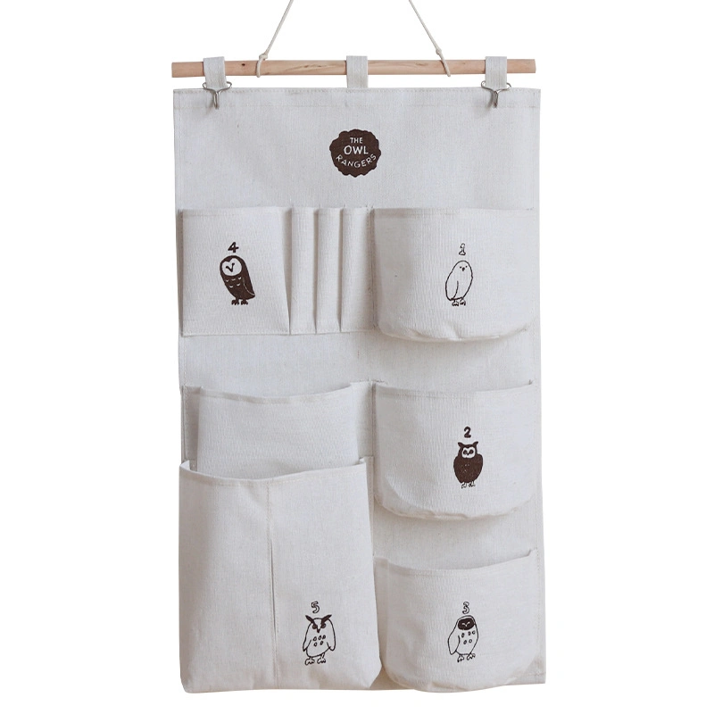 Wall Closet Hanging Storage Bag, Premium Fabric Over The Door Organize