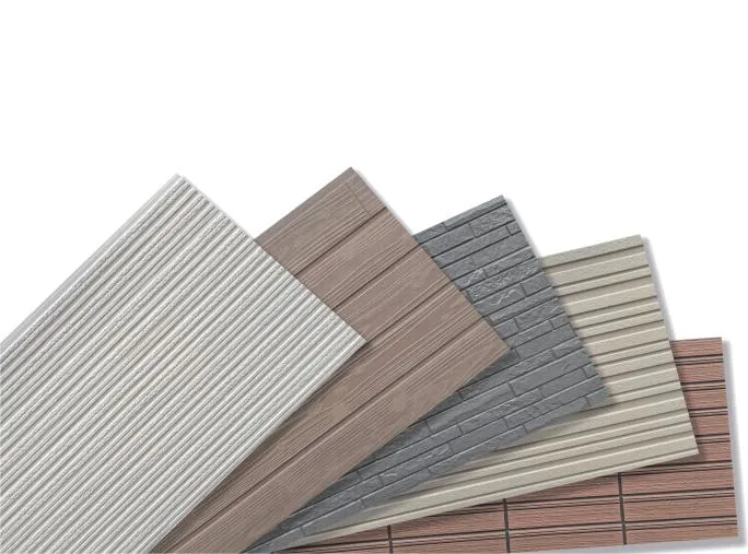 2023 Quality Easy Installation Patterned Fiber Cement Board for Commercial and Civil Buildings