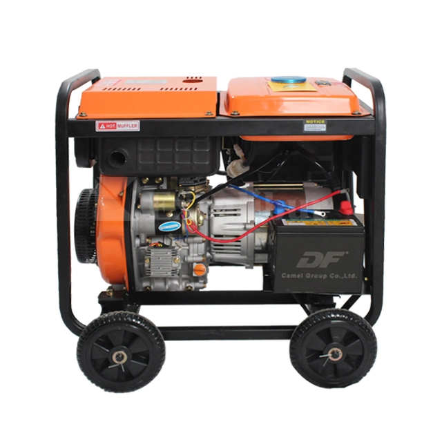 Excalibur for Wheels Easy Transport Diesel Generator Anti-Vibration Function Factory Price